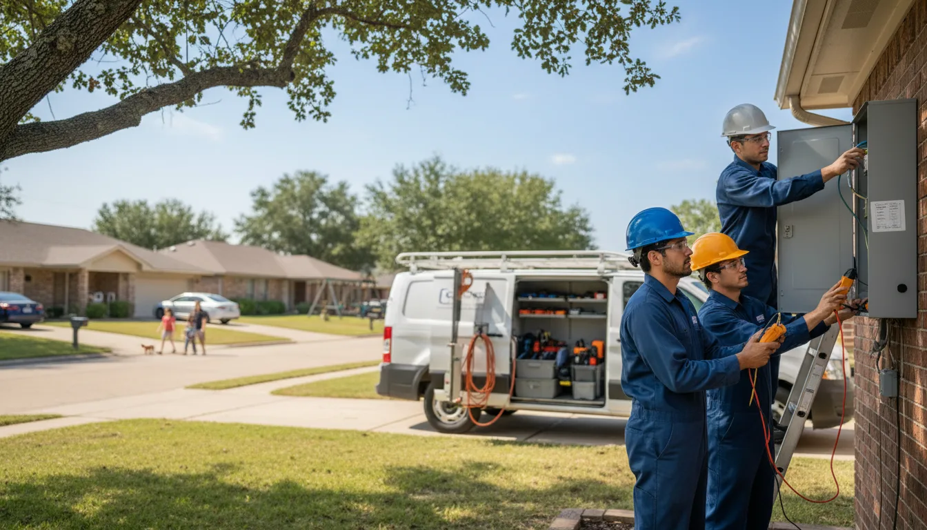 Certified electrician providing emergency electrical services in Milbank, SD